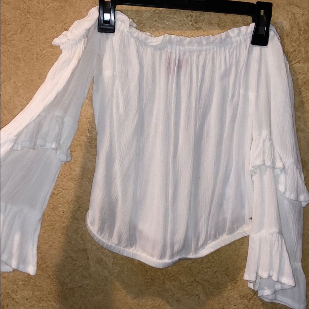 Guess off of the shoulder top